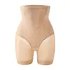 Faja de Gel Transparente Control de Abdomen Moldeador de Cadera Postparto Entrenador de Cintura Pantalones Levanta Glúteos Anti-Exposición Color Durazno para Mujer