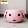 Taburete Pequeño para Uso Doméstico, Taburete Bajo para Niños, Taburete Pequeño de Dibujos Animados Lindo, Taburete Simple tipo Sofá para Sala de Estar, Taburete para Cambiar Zapatos, Taburete para Sentarse, Taburete Redondo