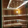 Sauna externa feita de madeira de tsuga canadense, barra de oxigênio com íons negativos, sala de vapor de turmalina móvel para várias pessoas