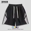 Pantalones Cortos para Hombre Estilo Americano, Marca de Moda, Diseño Delgado, Estilo de Nicho, Corte Holgado, Tallas Grandes, Nuevos Pantalones Deportivos Casuales de Cinco Puntos para Verano