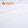 Anran Branco Listras Simples Tecido de Colchão Malha Respirável Matelassado Tecido Jacquard Almofada Tecido para Capa de Sofá Borda