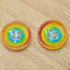 Botões Coloridos de Resina com Quatro Furos e Bordas Finas para Roupas Infantis Camisas, Botões Redondos Costurados à Mão com Bordas Finas, Botões Decorativos Infantis com Quatro Furos