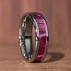 Anillos de Acero Inoxidable Morados de Gama Alta de Venta Caliente Europeos y Americanos Populares Transfronterizos Anillos Sencillos para Hombres Fabricantes de Anillos Mayorista