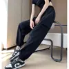 Pantalones Cargo Jogger Estilo Americano para Mujer, Verano Delgado Estilo Nuevo, Corte Holgado, Adelgazantes, Cintura Alta, Transpirables, Secado Rápido, Pantalones Deportivos Harem