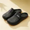Sandalias Planas de Playa Ligeras Antideslizantes de Verano para Mujer, para Exteriores y Interiores, Zuecos para Mujer