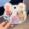 Bonito das crianças alto elástico dos desenhos animados Rubber Band Meninas 'Thumb Hair Band Hair Rope Girls' Hair Rope Hair Rope Acessórios de cabelo