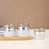 Frascos de Vidrio Transparente para Crema al por Mayor, Envases de Vidrio Sellados para Cosméticos, Botellas Vacías para Crema, Botellas de Crema para Ojos Hechas a Medida