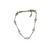 Pulsera ajustable redonda de circón estilo coreano y japonés, sensación de nicho de alta gama, accesorio diario exquisito y elegante para mujer