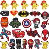 Personagem de Anime Uivante Patch de Tecido Bordado Homem de Ferro Patch de Roupa Selo Bordado para Computador Selo de Desenho Animado