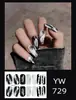 Pegatinas para uñas TE, sin cocción, de moda, finas, arte de uñas de cobertura completa listo para usar, pegatinas de uñas vestibles temu, Sudeste Asiático, Japón, Corea