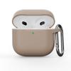 Adecuado para AirPods 4 3 2 Funda Protectora de Silicona Gruesa de Una Pieza Audífonos Bluetooth Apple Pro3 Funda Suave para Auriculares