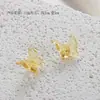 Acessórios Borboleta Esmaltada Zibo Acessórios Diy Anel para Copo d'Água Colar Joias Artesanato em Vidro Produtos Semi-acabados Lote