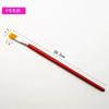 Pincel de Cabelo de Nylon de Polo Vermelho para Pintura a Óleo, Guache, Aquarela, Pincel Industrial, Pincel para Tinta a Óleo, Caneta de Pintura Acrílica Infantil