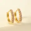 Pendientes Minimalistas, Únicos y Versátiles de Venta Cruzada, Estilo Europeo y Americano, con Sentido del Diseño, Pendientes de Nicho con un Toque de Lujo, Accesorios Estilo Ins