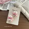 Novo estilo coreano tecido de desenho animado três-dimensional plug de algodão fofo grampo de cabelo bola de pelo coelho elástico doce infantil acessórios de cabelo versáteis