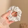 Elástico de Cabelo Coreano Estilo Preguiçoso, Elástico Suave para Cabelo, Acessório de Cabelo Tiara de Renda Multicamadas de Alta Qualidade Estilo Floresta Feminino, Elástico de Borracha