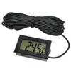 Termómetro Digital con Sonda/Termómetro Electrónico/Sensor/Termómetro para Bañera/Refrigerador Actualización cada 2 Segundos