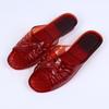 Sandalias y Pantuflas de Plástico Casuales de Verano para Baño Cristal Transparente Desodorante Hogar Hogar Interior Gelatina Plástico Antideslizante