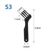 Escova de limpeza de teclado, espaço para celular, escova para fone de ouvido, caneta de limpeza para fone de ouvido bluetooth, ferramenta de remoção de poeira, escova macia para limpeza de artefatos