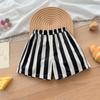 Traje de verão 2024 estilo coreano para bebê menino de 1 a 3 anos, manga curta, fino, respirável, classe A, conjunto de duas peças para bebê