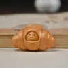 Souvenir de Navidad Talla en Madera de Ciprés Llavero Colgante Navideño Productos de Madera del Zodiaco de Dibujos Animados Dragón, Serpiente y Año del Caballo