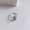 Anillo de Oso Lindo Modelo Nuevo de 25 Años Anillo Vintage Desgastado para Mujer Estilo Ins Coreano y Japonés Anillo de Dedo Índice de Moda Venta al por Mayor