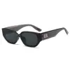 Óculos de Sol Cat-Eye Moda 2026 com Acabamento de Luxo, Unissex, Proteção UV, Óculos de Sol Cross-Border