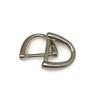 Decoración de aleación integrada metal personalidad D-ring DIY hebilla decorativa semicircular anillo semicircular