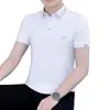 Nueva Camiseta de Manga Corta para Hombre Camisa Base de Polo con Cuello para Hombre Camisa Corporal Casual Fabricante Mayorista de Camisetas para Hombre