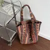 2025 Nuevo Estilo Ins Otoño e Invierno Bolso Tote de Lana de Doble Cara Bolso de Hombro Lazy Bolso de Compras de Gran Capacidad Moderno