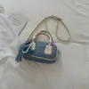 Nova moda outono de 2026, bolsa Boston simples texturizada, bolsa de ombro e transversal vintage de alto valor em formato de travesseiro