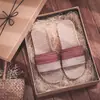 Chinelos de Linho para Casais Femininos, Uso Doméstico de Verão, Interior de Casa, Antiderrapante, Pés Sem Cheiro, Chinelos para Homens, Salto Alto, Verão