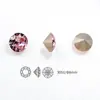 Cristal Dongzhou 7mm Colorido Redondo Fondo Puntiagudo Diamante Destellante K9 Vidrio Diamante DIY Montón Diamante Arte de Uñas Joyería Pendiente Accesorios