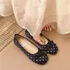 Zapatos Planos de Mujer con Lazo de Lunares Estilo Francés 2026 Nueva Colección Primavera Par Impresionante con Faldas Estilo de Noche Zapatos Mary Jane