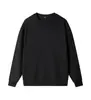 Sudadera Holgada con Capucha y Cuello Redondo, Color Sólido Versátil Estilo Casual para Hombres y Mujeres, Se Puede Estampar con Logo o Bordar, Adecuada para Ropa de Equipo