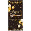 Decoração de Aposentadoria Adereços Tecido de Fundo Festa Festival Transfronteiriça Atmosfera Decoração Faixa Bandeira Banner Tecido para Pendurar Personalização