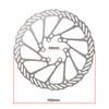 Disco de freno de bicicleta de montaña CNC, 160/180/203 mm, disco de freno de aceite para coche de carretera, disco de freno de seis clavos