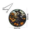 YGTYU511-522 transfronterizo luminoso Halloween acrílico listado Halloween luminoso esqueleto listado decoración