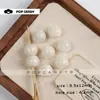 Acessórios para joias DIY, colares coloridos grandes com furo feitos à mão, acessórios para roupas, acessórios de miçangas feitos à mão, materiais, acessórios de contas soltas