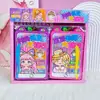 Blogger de Moda Grande Transformação Cartão Raspadinha DIY de Maquiagem e Fantasia para Crianças Livro de Pintura Raspadinha Brinquedo Educacional Feito à Mão para Aliviar o Estresse