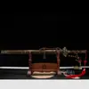 Ciudad de Longquan Zhoujiang Cuatro Bestias Divinas Dios de la Riqueza Espada Acero de Manganeso Espada Pesada Espada Larga Espada Dura Espada Integrada Arma Fría Espada Real Sin Abrir