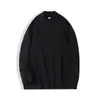 Camiseta de manga larga de color liso con cuello alto medio para mujer, camiseta interior blanca para hombre, otoño e invierno, corte ajustado, Deportes