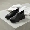 Sapatos Masculinos de Couro Genuíno Primavera e Outono Novos Sapatos para Caminhada ao Ar Livre e Montanhismo Sapatos Esportivos Casuais Masculinos para Corrida Impermeáveis Antiderrapantes Absorventes de Choque