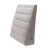 Em estoque PVC flocado inflável almofada triangular Almofada traseira Colchonete de dormir Tapete de cuidados com a saúde Almofada triangular inflável
