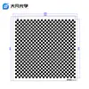Tablero de Calibración de Película Tablero de Ajedrez de Visión Artificial de Alta Precisión Tarjeta de Prueba de Calibración de Rejillas Película de Corrección