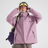Jaqueta de Penas Nova Tendência Outono e Inverno Forrada com Fleece Versátil Estilosa Masculina Casual Três em Um