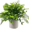 Flores Artificiales, Arreglos de Flores Artificiales, Bonsáis Artificiales, Plantas Pequeñas Artificiales en Maceta, Plantas Verdes Artificiales para Decoración de Sala de Estar, Oficina, Entrada y Gabinete de Vino