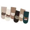 23 otoño e invierno área grande dispensación calcetines de trampolín para bebé niños calcetines de suelo antideslizantes CT calcetines rectos de dibujos animados grandes
