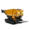 Caminhão basculante de descarga frontal equipamento hidráulico de elevação e descarga projeto de transferência de material em área montanhosa veículo de transporte de curta distância de areia e cascalho