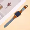 A nova alça de laço em jeans é adequada para a pulseira inteligente do Apple Watch, a pulseira da série iwatch e está disponível para atacado.